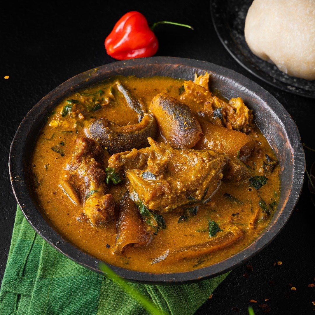 Ogbono Soup at Oceanova