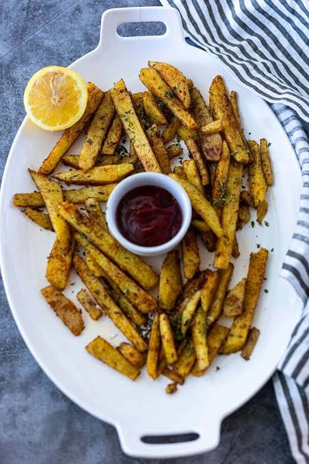 Yam Fries at Oceanova