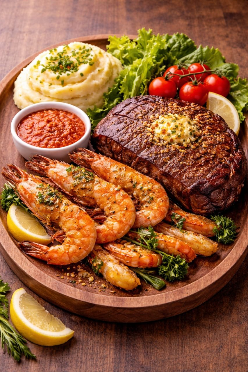 Surf ‘n turf at Oceanova
